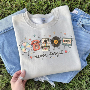 Never Forget Vintage Crewneck Sweatshirt - Preorder