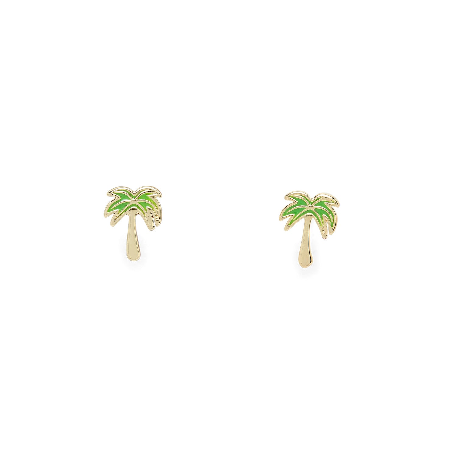 Paradise Palm Stud Pura Vida Earrings