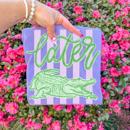 Preppy Later Gator Tee - Preorder