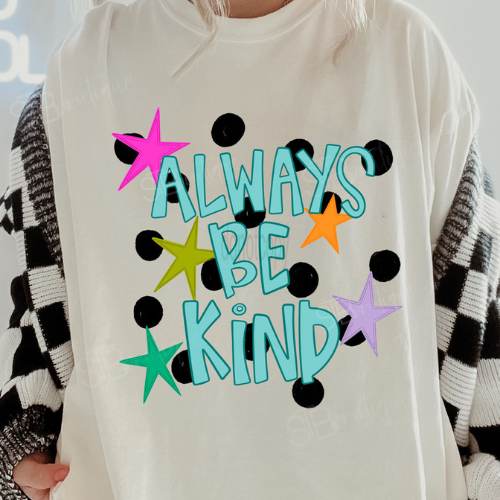 Retro Always Be Kind Tee - Preorder