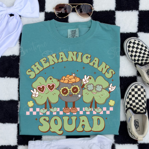 Retro Shenanigans Squad Tee - Preorder