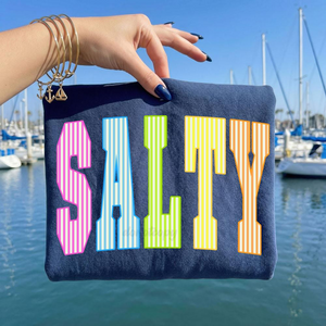 Salty Rainbow Seersucker Tee - Preorder