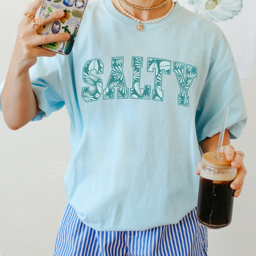 Salty Botanical Tee - Preorder - STB Boutique