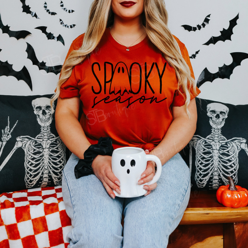 Spooky Season Ghost Tee - Preorder
