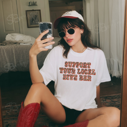 Support Your Local Dive Bar Tee - Preorder - STB Boutique