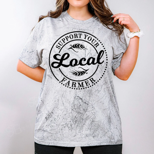 Support Your Local Farmer Colorblast Tee - Preorder