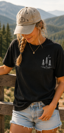 Midnight Pines Comfort Colors Tee - 5 Colors