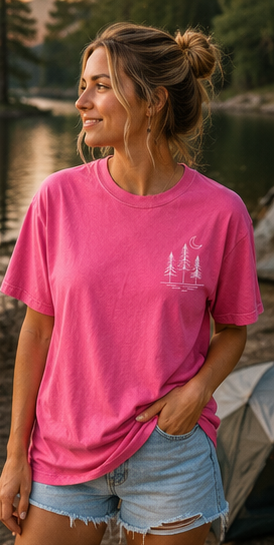 Midnight Pines Comfort Colors Tee - 5 Colors