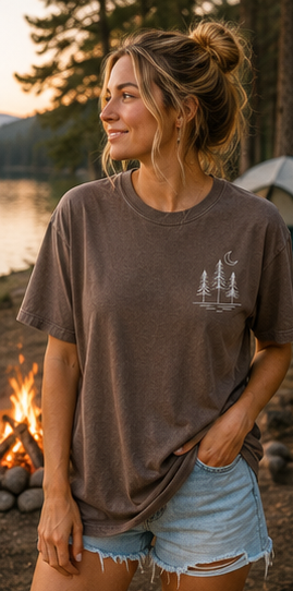 Midnight Pines Comfort Colors Tee - 5 Colors