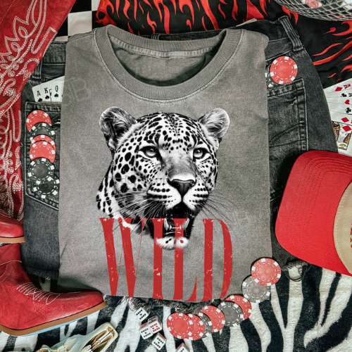 Wild Leopard Tee - Preorder
