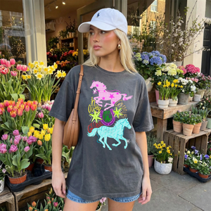 Y2K Horses Tee - Preorder - STB Boutique