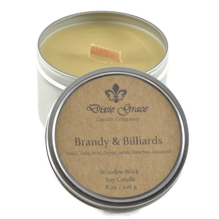 Brandy & Billiards Candle