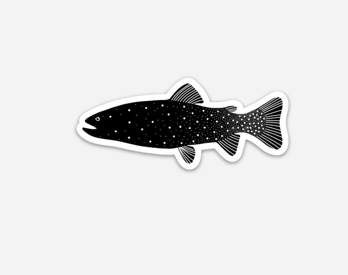 Cutthroat Trout Fish Sticker