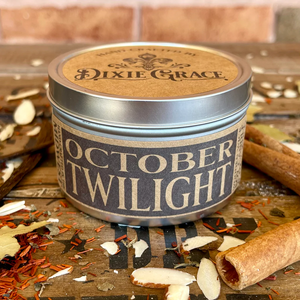 October Twilight Candle